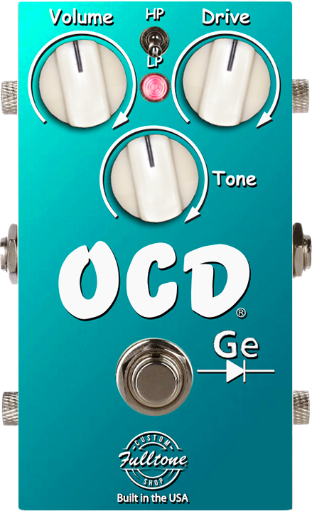 Fulltone Custom Shop Cs-ocd-ge Germanium - Overdrive, distortion & fuzz effect pedal - Main picture