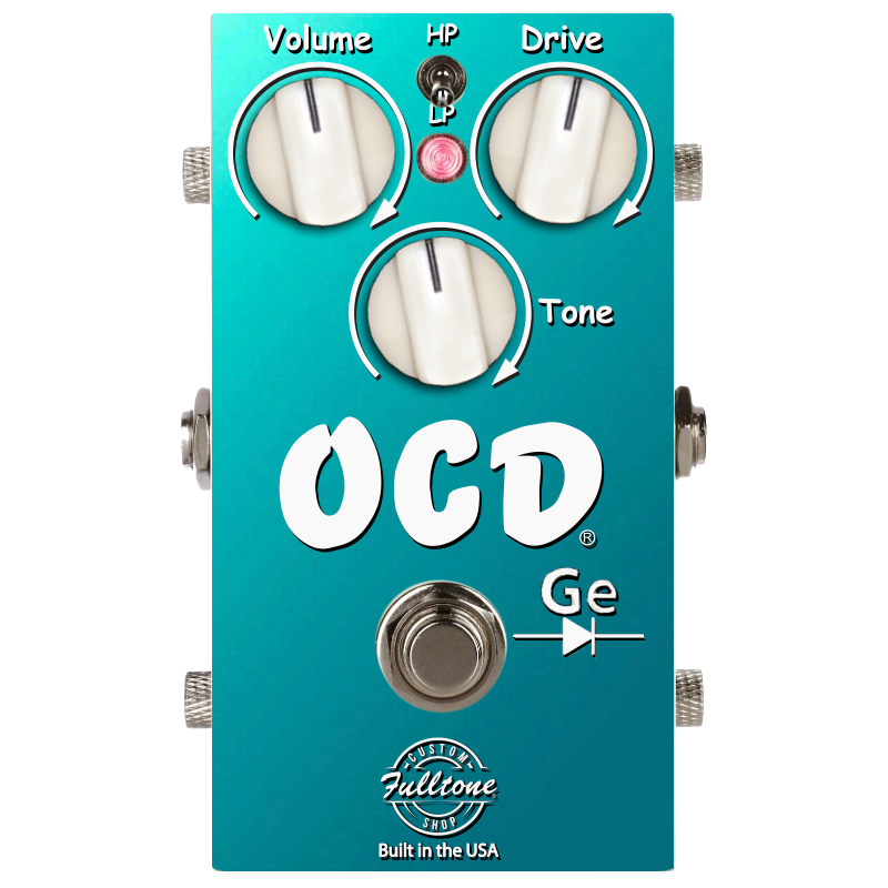 Fulltone Custom Shop Cs-ocd-ge Germanium - Overdrive, distortion & fuzz effect pedal - Variation 3