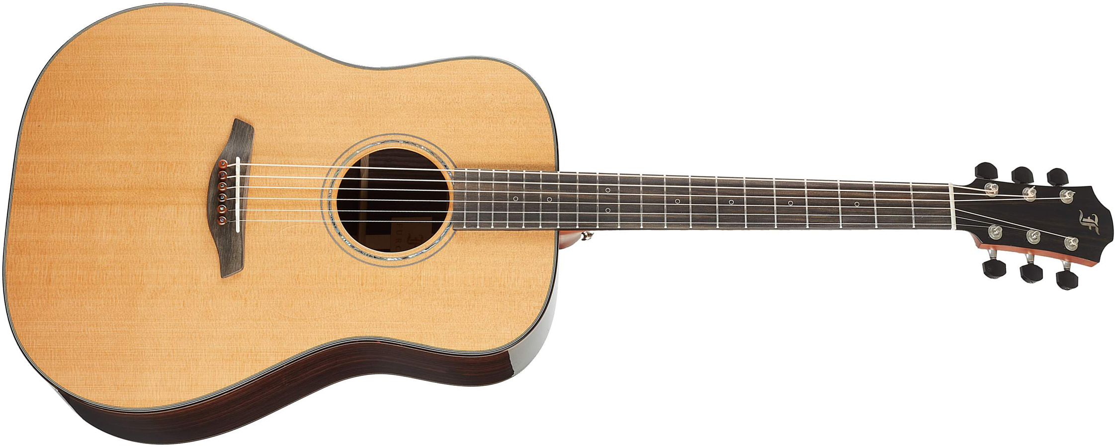 Furch D-cr Yellow Dreadnought Cedre Palissandre Eb - Natural Full-pore - Acoustic guitar & electro - Main picture