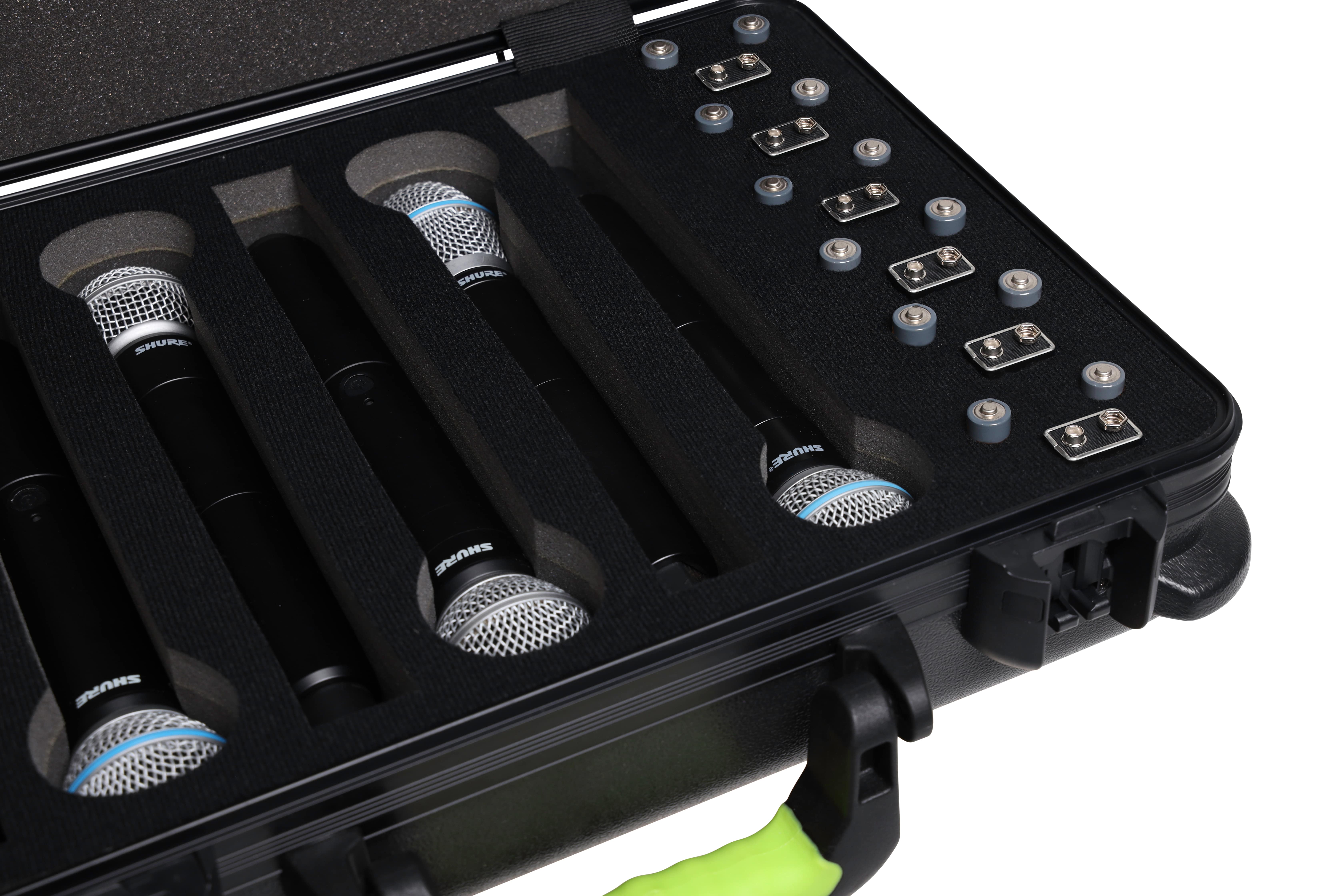 Gator Frameworks Mic Case W06 - Valise Pour 6 Micros Sans-fils - Flightcase for microphone - Variation 11