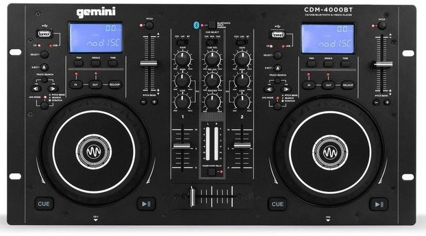 Gemini Cdm 4000bt - MP3 & CD Turntable - Main picture