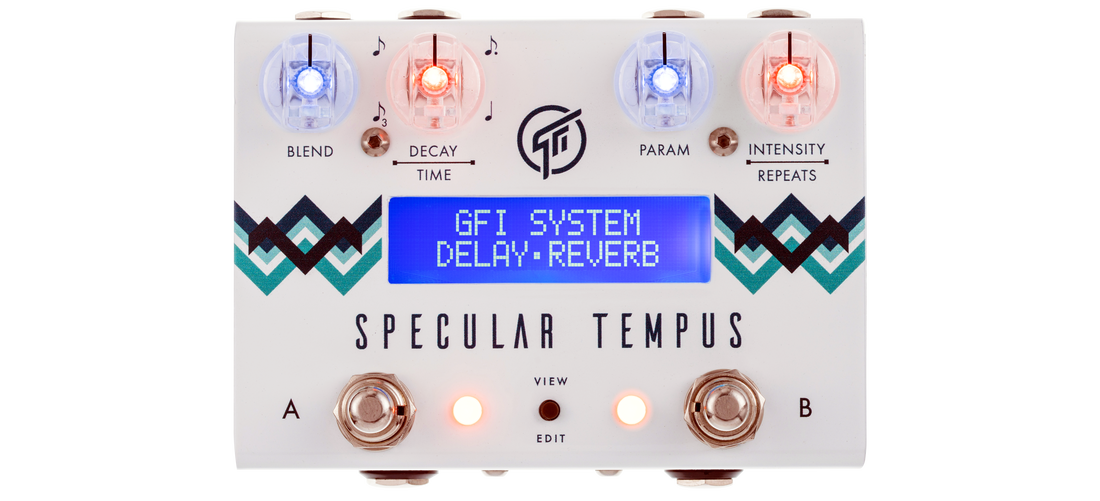 Gfi System Specular Tempus Reverb Delay - Reverb, delay & echo effect pedal - Variation 1