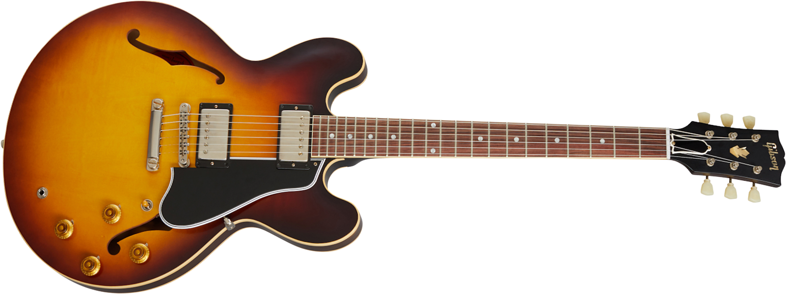 Gibson Custom Shop Historic Es-335 1959 Reissue 2019 2h Ht Rw - Vos Vintage Sunburst - Semi-hollow electric guitar - Main picture