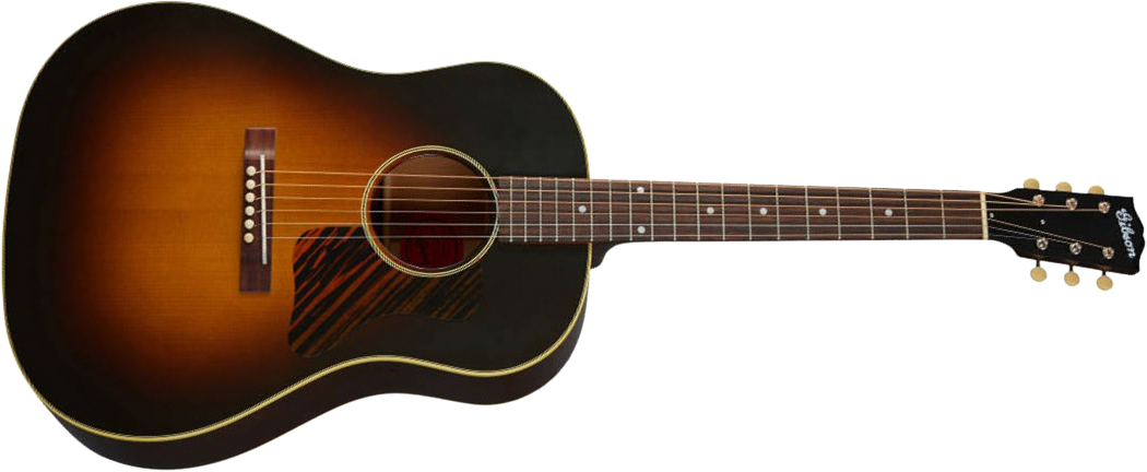 Gibson Custom Shop Historic J-35 1936 Dreadnought Epicea Acajou Rw - Vos Vintage Sunburst - Acoustic guitar & electro - Main picture