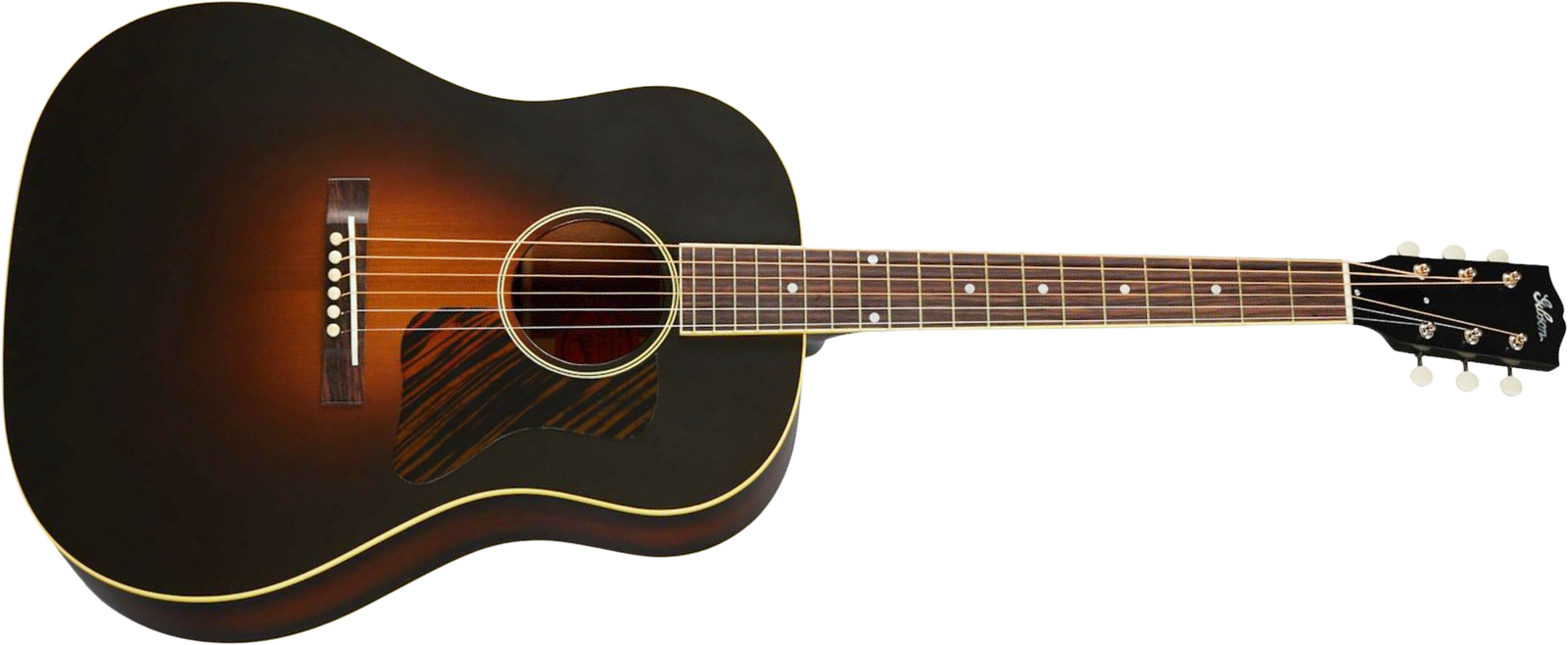 Gibson Custom Shop Historic Jumbo 1934 Dreadnought Epicea Acajou Rw - Vos Vintage Sunburst - Acoustic guitar & electro - Main picture