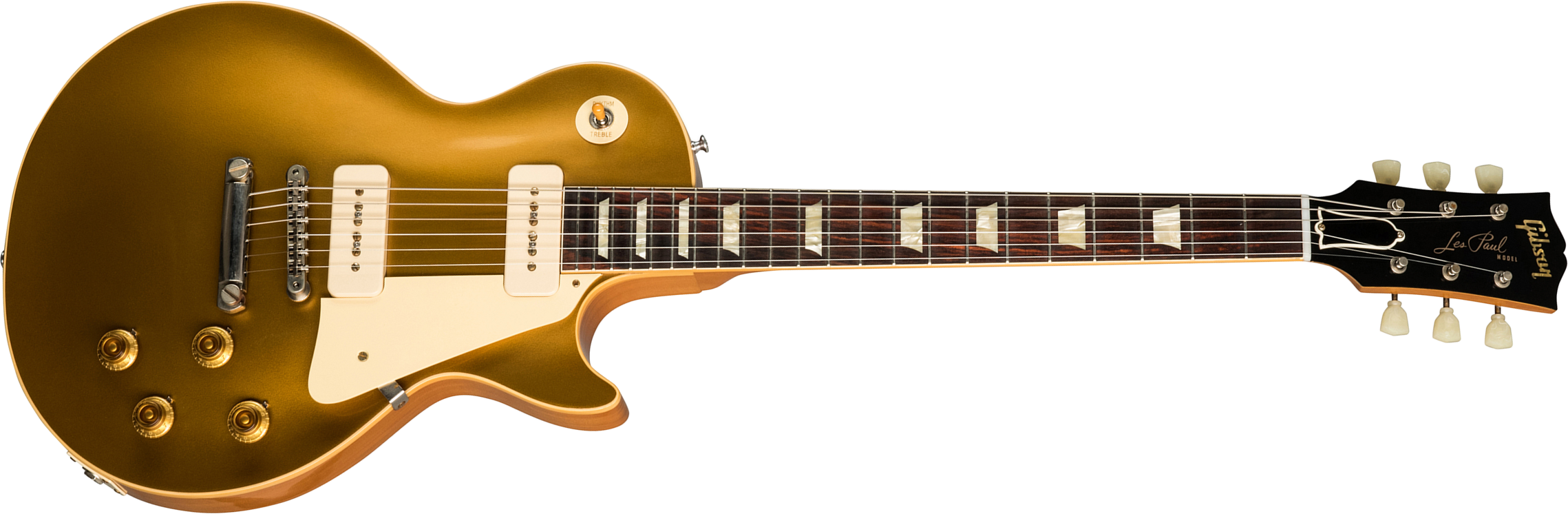 Gibson Custom Shop Les Paul Goldtop 1956 Reissue 2019 2p90 Ht Rw - Vos Double Gold - Single cut electric guitar - Main picture