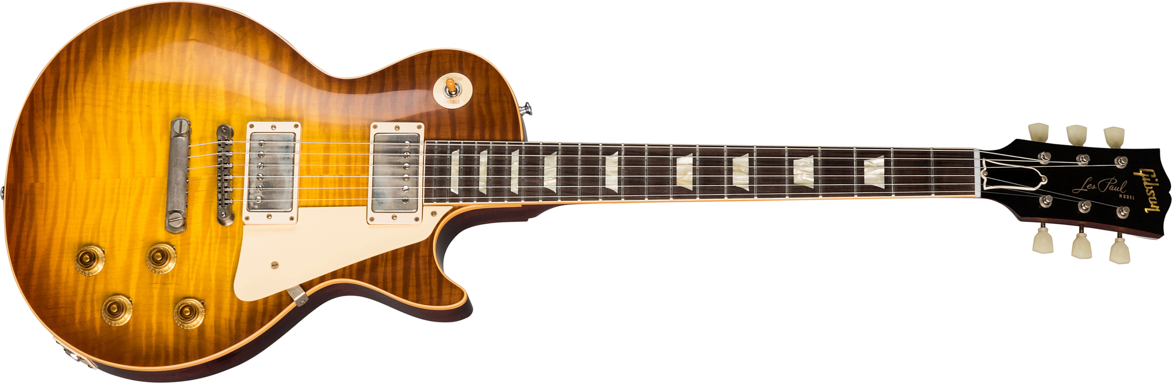 Gibson Custom Shop Les Paul Standard 1959 60th Anniversary Bolivian Rw - Vos Royal Teaburst - Single cut electric guitar - Main picture