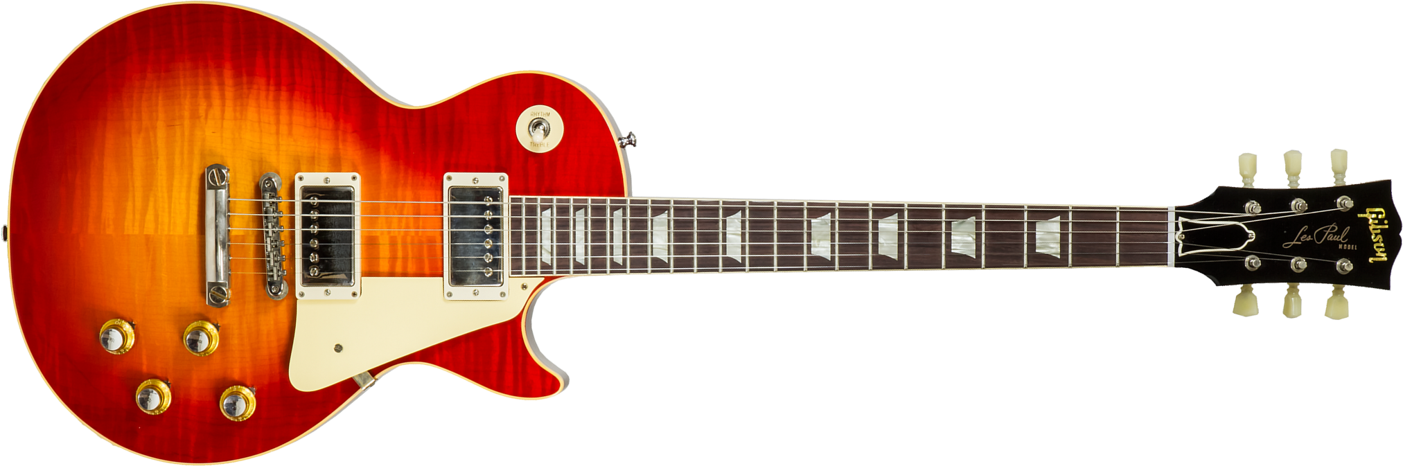 Gibson Custom Shop Les Paul Standard 1960 Reissue 2h Ht Rw #03362 - Murphy Lab Ultra Light Aged Wide Tomato Burst - Single cut electric guitar - Main 