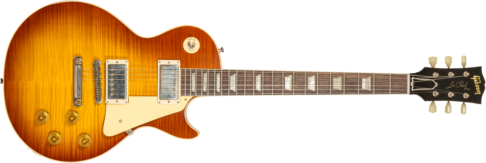 Gibson Custom Shop M2m Les Paul Standard 1959 Reissue 2h Ht Rw #934285 - Murphy Lab Light Aged Ice Tea Burst - Single cut electric guitar - Main pictu
