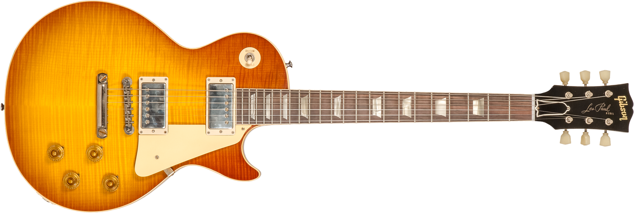 Gibson Custom Shop M2m Les Paul Standard 1959 Reissue 2h Ht Rw #934372 - Murphy Lab Ultra Light Aged Sunrise Teaburst - Single cut electric guitar - M