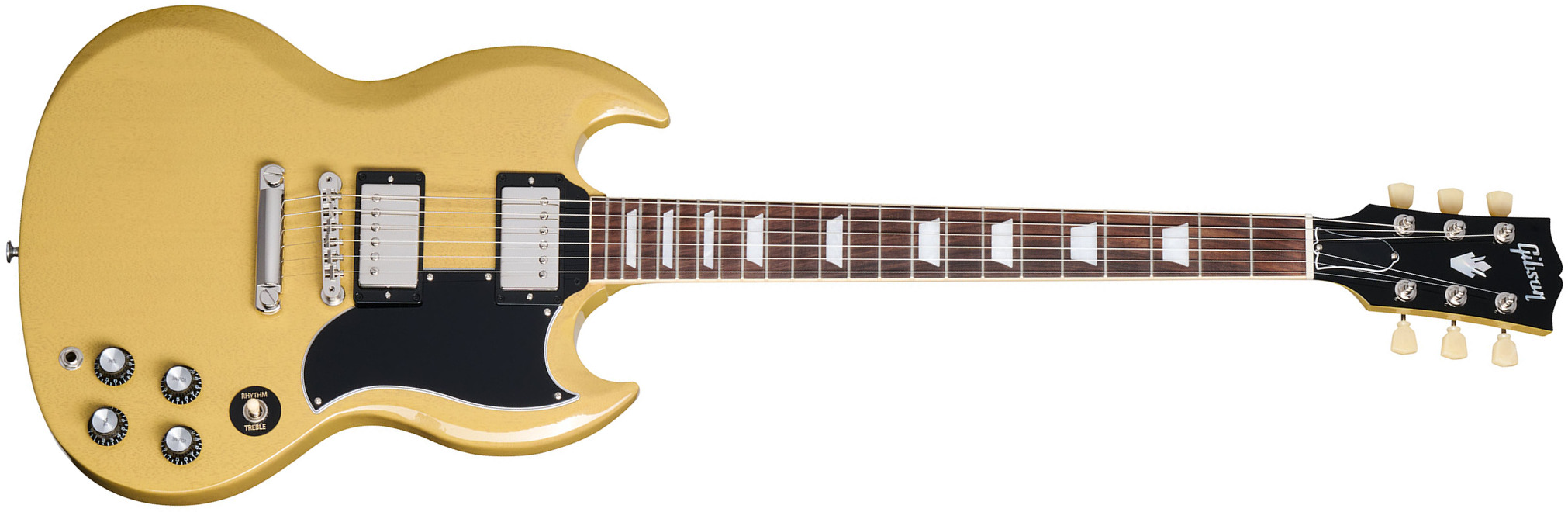 Gibson Sg Standard 1961 Custom Color 2h Ht Rw - Tv Yellow - Double cut electric guitar - Main picture