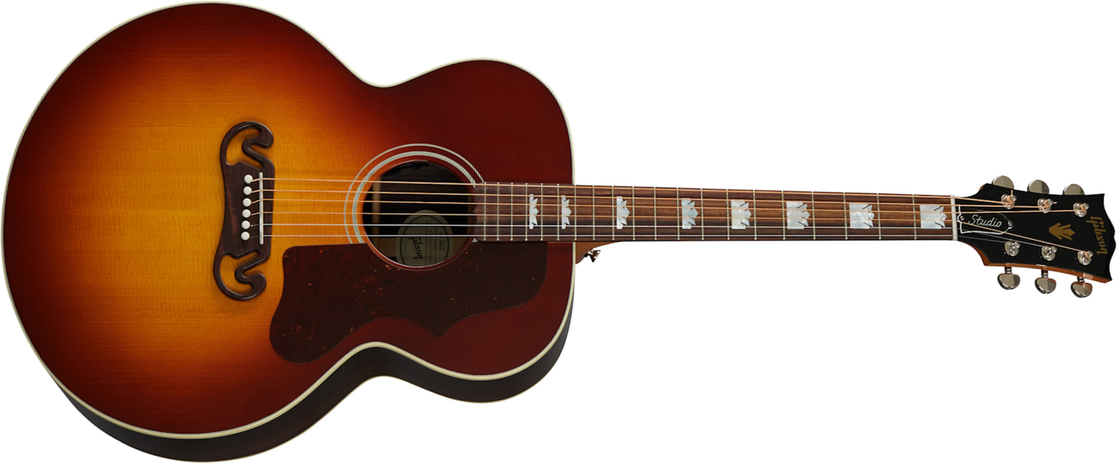 Gibson Sj-200 Studio Rosewood 2020 Super Jumbo Epicea Palissandre Rw - Burst - Electro acoustic guitar - Main picture