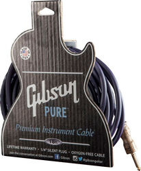 Cable Gibson Pure Premium Instrument Cable 18ft / 5.49m - Dark Purple