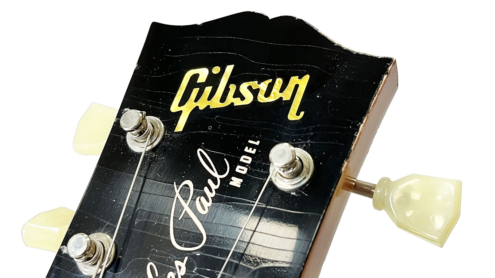 Gibson Custom Shop M2m Les Paul 1956 2h Ht Rw #63139 - Murphy Lab Light Aged Antique Gold - Single cut electric guitar - Variation 4