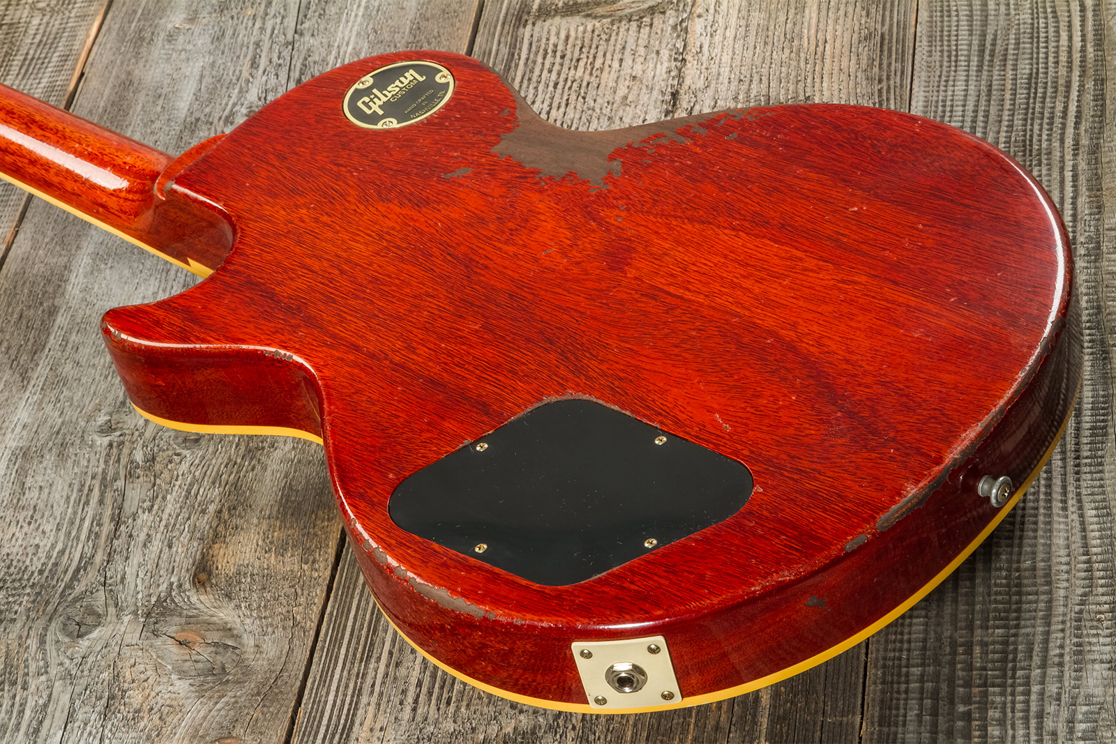 Gibson Custom Shop M2m Les Paul Standard 1959 Reissue 2h Ht Rw #932980 - Murphy Lab Heavy Aged Dirty Lemon Fade - Single cut electric guitar - Variati