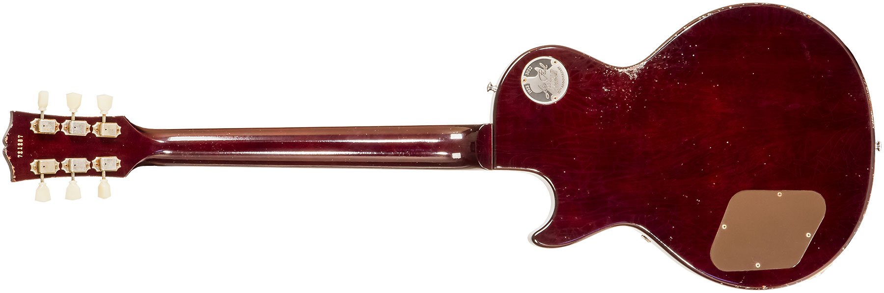 Gibson Custom Shop Murphy Lab Les Paul Goldtop 1957 Reissue 2h Ht Rw #721287 - Light Aged Double Gold With Dark Back - Single cut electric guitar - Va