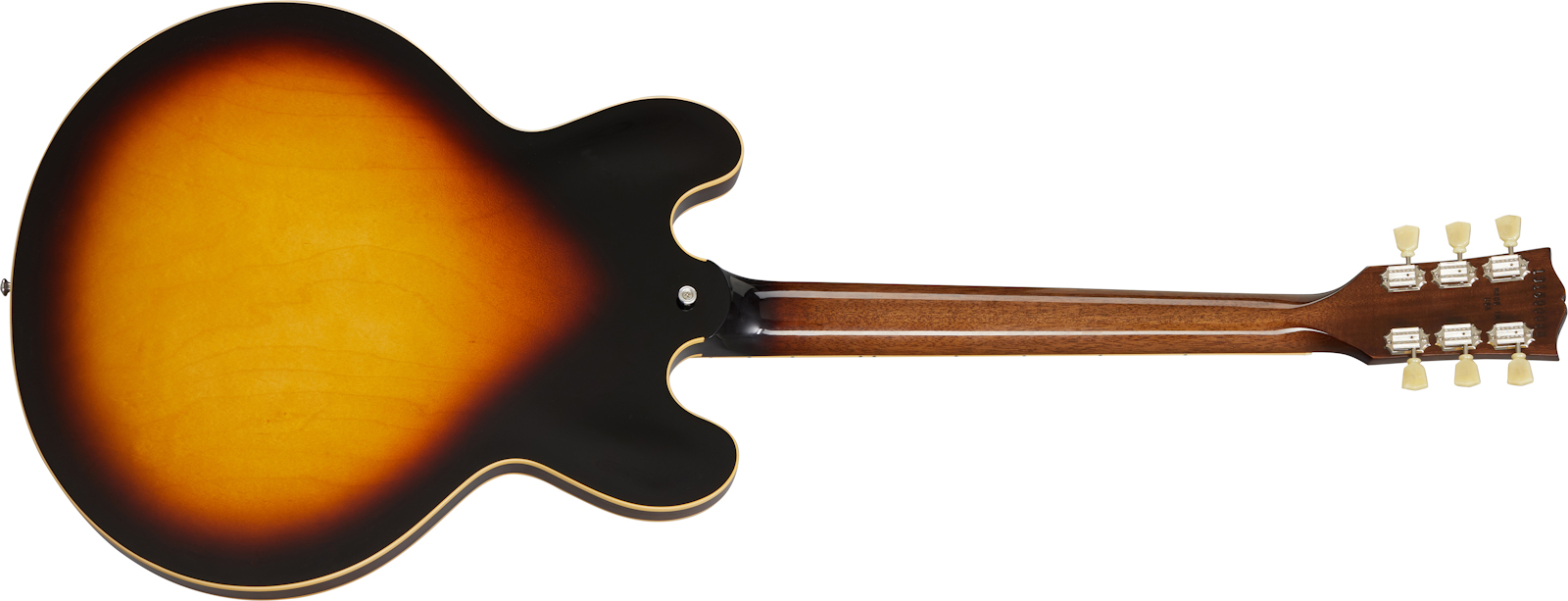 Gibson Es-335 Dot Lh Original 2020 Gaucher 2h Ht Rw - Vintage Burst - Left-handed electric guitar - Variation 1