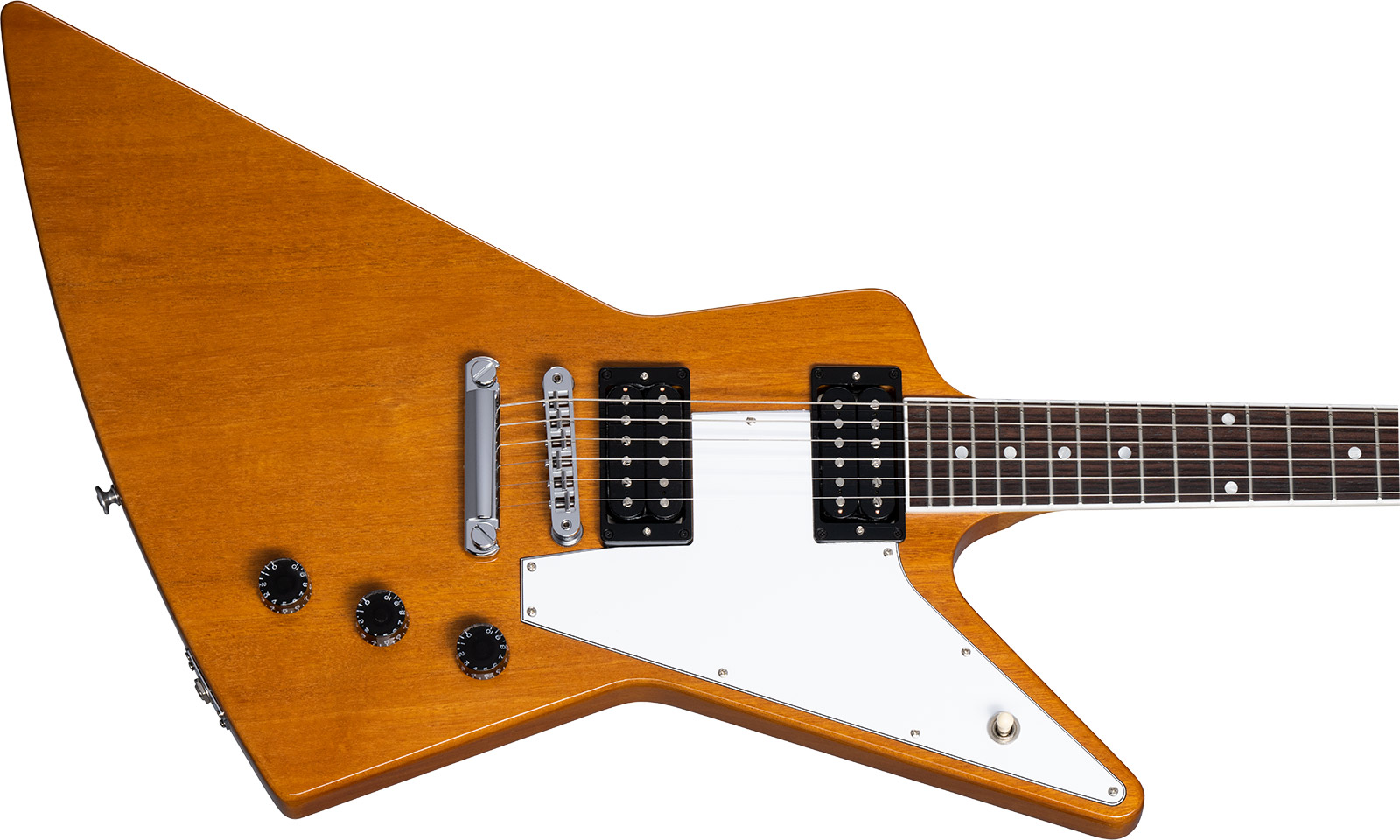 Gibson Explorer 70s Original 2h Ht Rw - Antique Natural - Retro rock electric guitar - Variation 3
