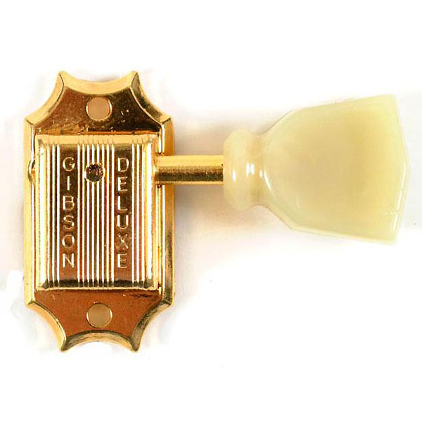 Gibson Vintage Pearloid Machine Heads Jeu 3x3 Gold - Tuning machine - Variation 2