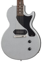 Single cut electric guitar Gibson Billie Joe Armstrong Les Paul Junior - Silver mist