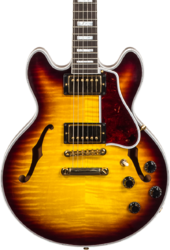 Semi-hollow electric guitar Gibson Custom Shop CS-356 #CS201786 - Vintage sunburst