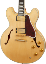 Semi-hollow electric guitar Gibson Custom Shop 1959 ES-355 Reissue - Vos vintage natural