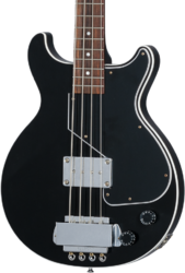 Solid body electric bass Gibson Custom Shop Gene Simmons EB-0 Bass - Vos ebony