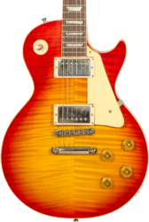 Single cut electric guitar Gibson Custom Shop M2M 1959 Les Paul Standard Reissue #94389 - Murphy lab light aged washed cherry sunburst