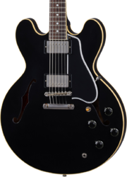 Semi-hollow electric guitar Gibson Custom Shop Murphy Lab 1959 ES-335 Reissue - Ultra light aged ebony