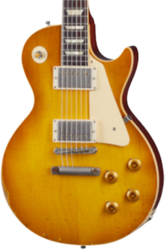 Single cut electric guitar Gibson Custom Shop Murphy Lab 1958 Les Paul Standard Reissue - Heavy aged lemon burst