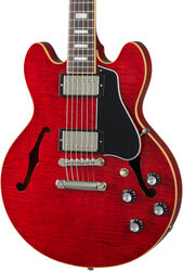 Semi-hollow electric guitar Gibson ES-339 Figured - Sixties cherry