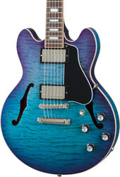 Semi-hollow electric guitar Gibson ES-339 Figured - Blueberry burst