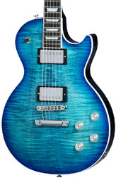 Single cut electric guitar Gibson Les Paul Modern Figured - Cobalt burst