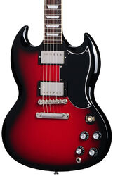 Double cut electric guitar Gibson SG Standard '61 Custom Color - Cardinal red burst
