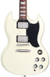Double cut electric guitar Gibson SG Standard '61 Custom Color - Classic white