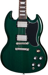 Double cut electric guitar Gibson SG Standard '61 Custom Color - Translucent teal