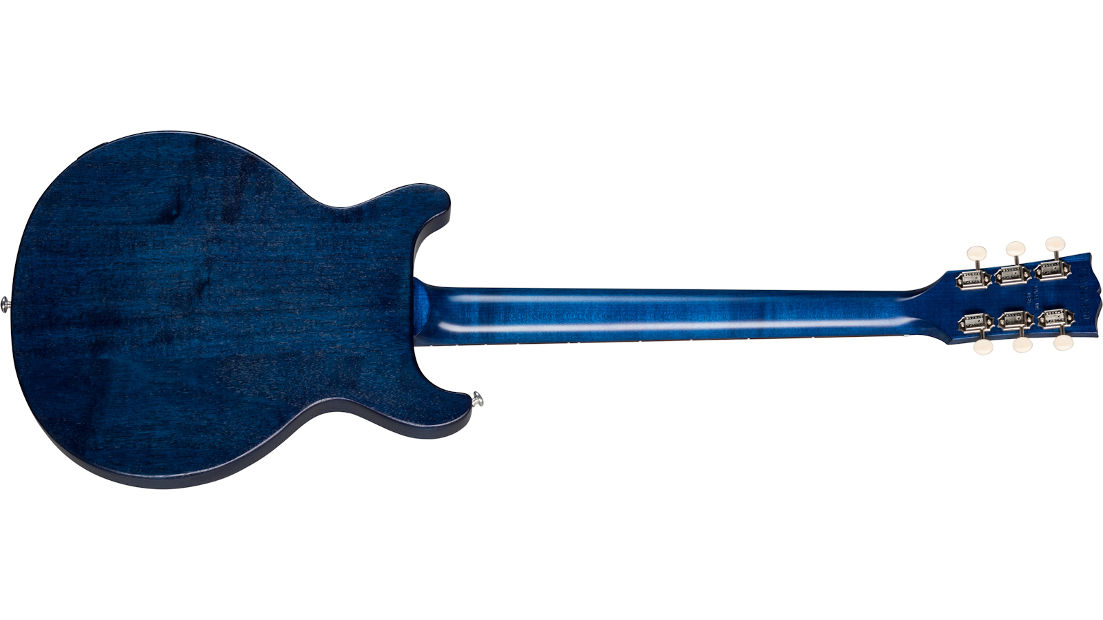 Gibson Les Paul Junior Tribute Dc Modern P90 - Blue Stain - Double cut electric guitar - Variation 1