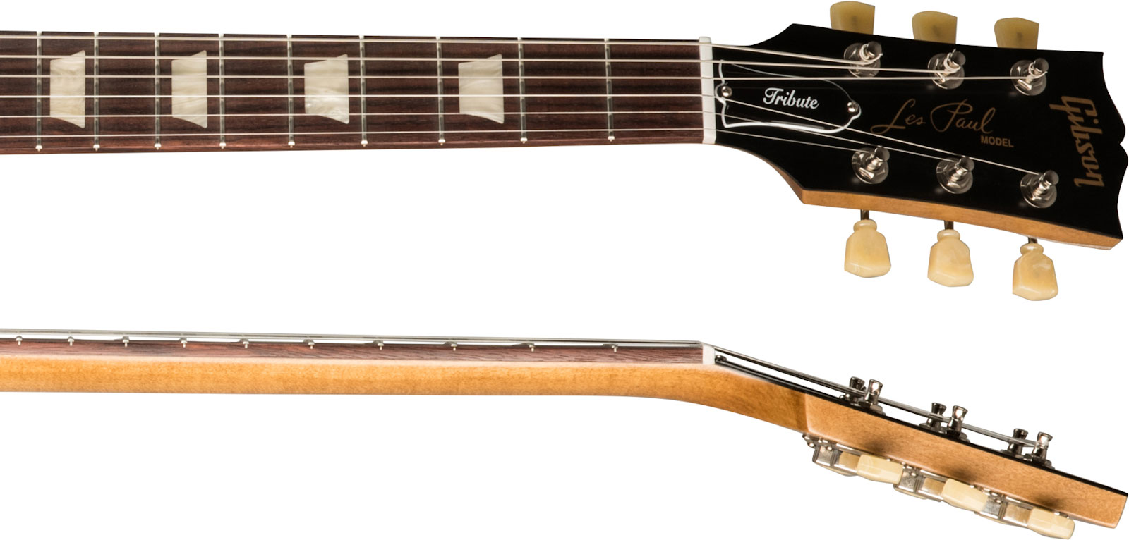 Gibson Les Paul Tribute Modern 2h Ht Rw - Satin Honey Burst - Single cut electric guitar - Variation 3