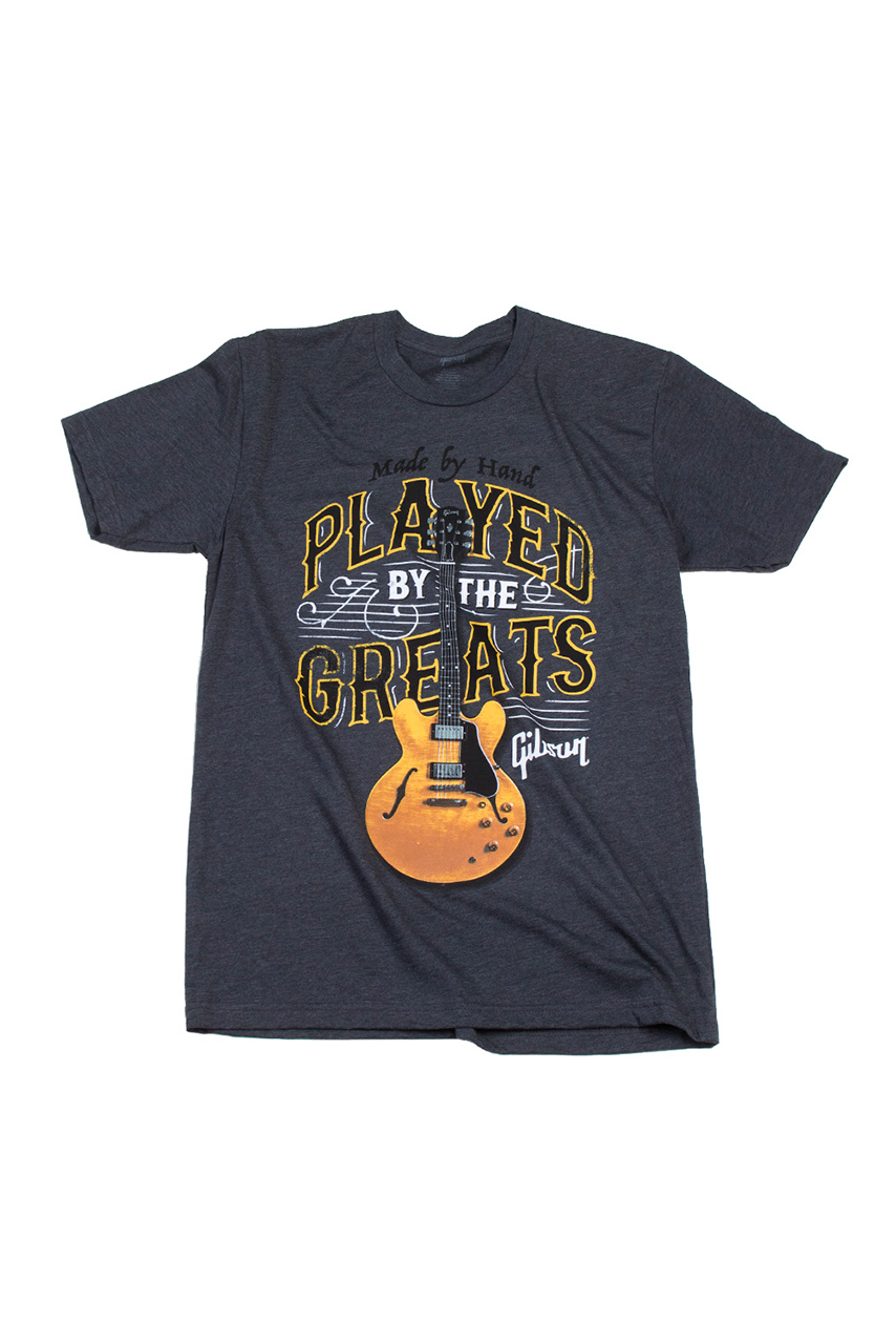 Gibson Played By The Greats T Medium Charcoal - M - T-shirt - Variation 1