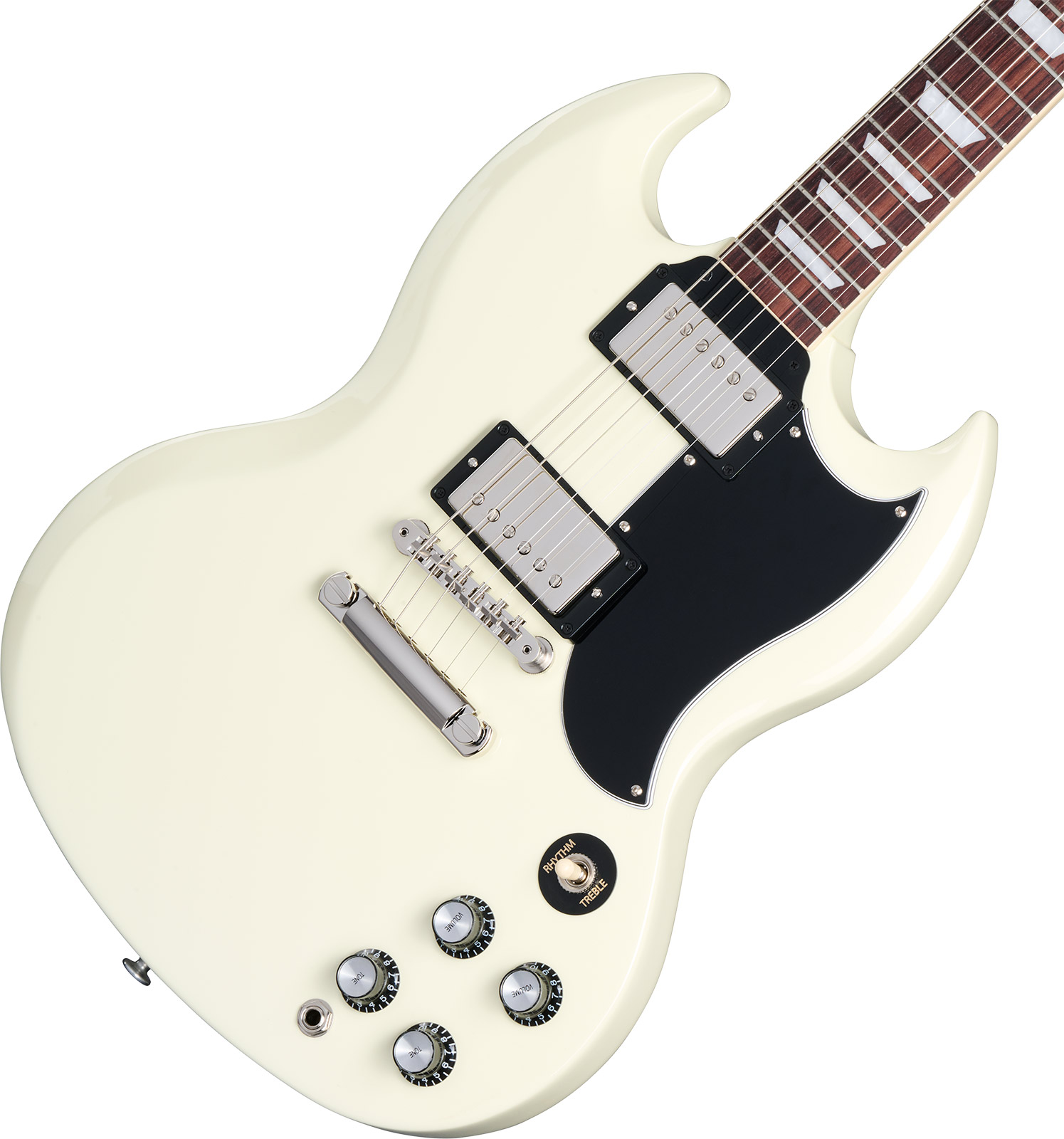 Gibson Sg Standard 1961 Custom Color 2h Ht Rw - Classic White - Double cut electric guitar - Variation 3