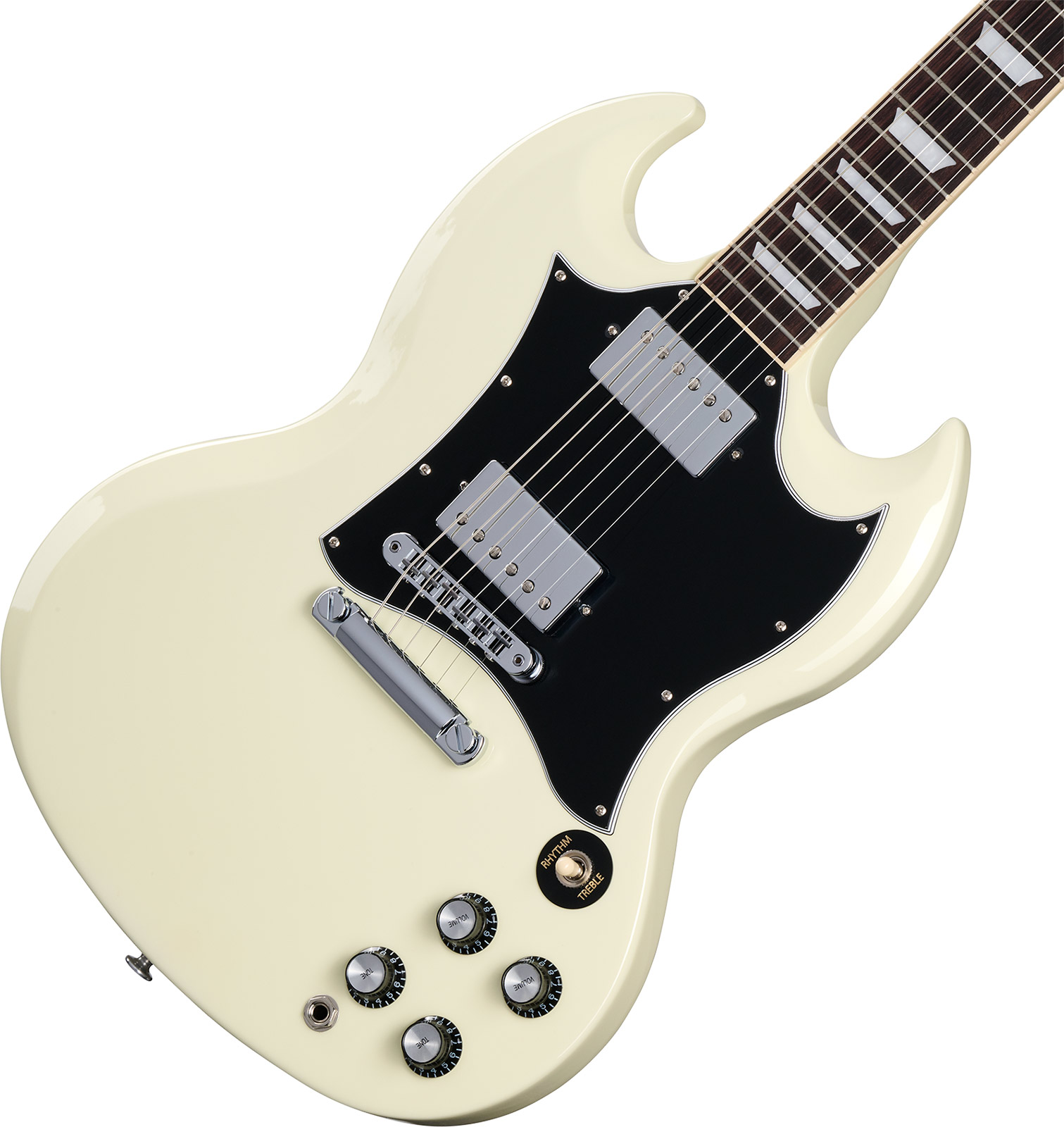 Gibson Sg Standard Custom Color 2h Ht Rw - Classic White - Double cut electric guitar - Variation 3