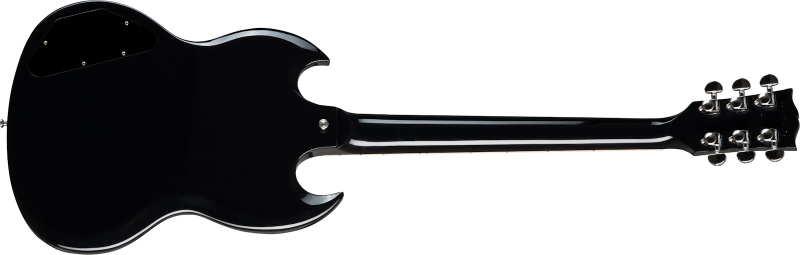 Gibson Sg Standard Lh Gaucher 2h Ht Rw - Ebony - Left-handed electric guitar - Variation 1