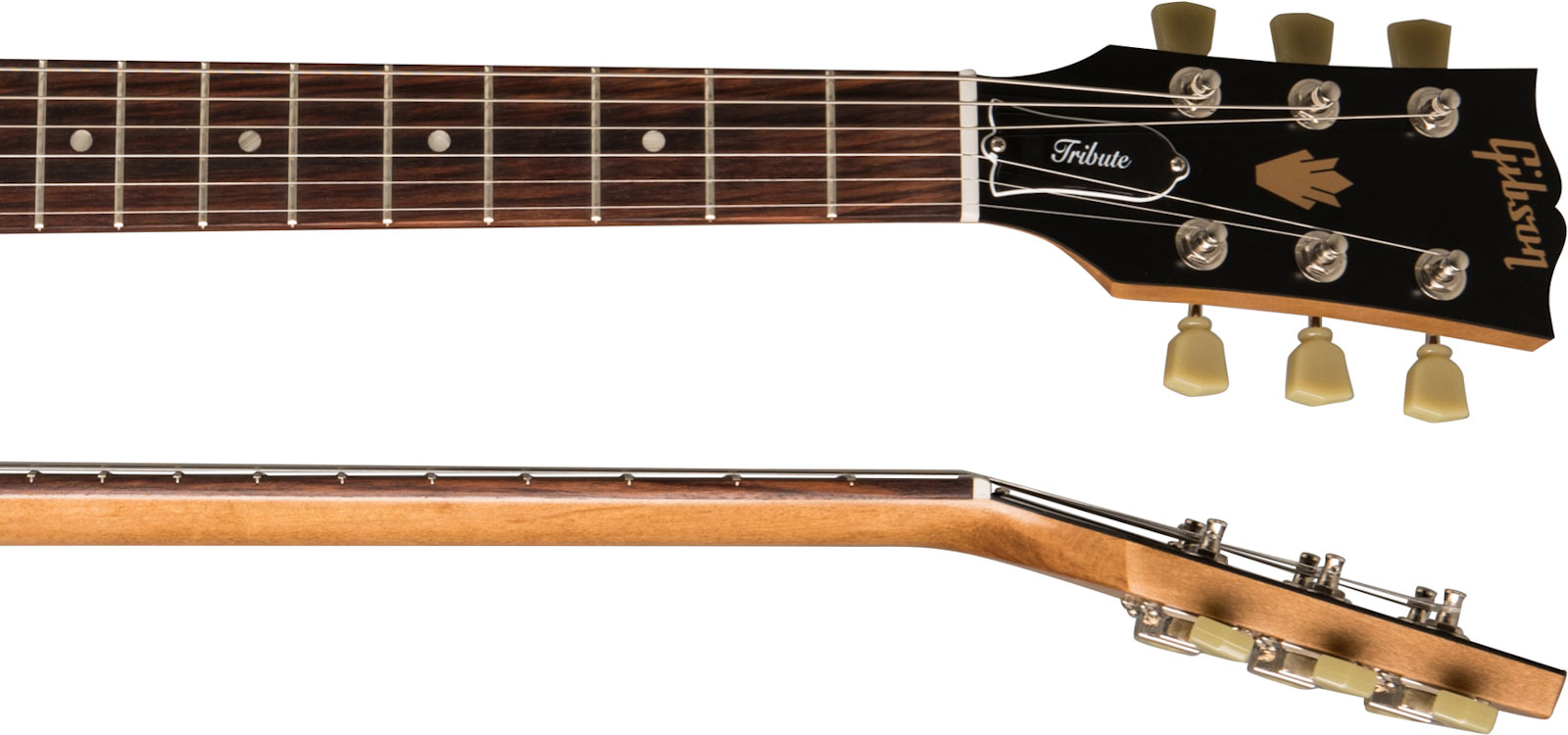 Gibson Sg Tribute Modern 2h Ht Rw - Natural Walnut - Retro rock electric guitar - Variation 3