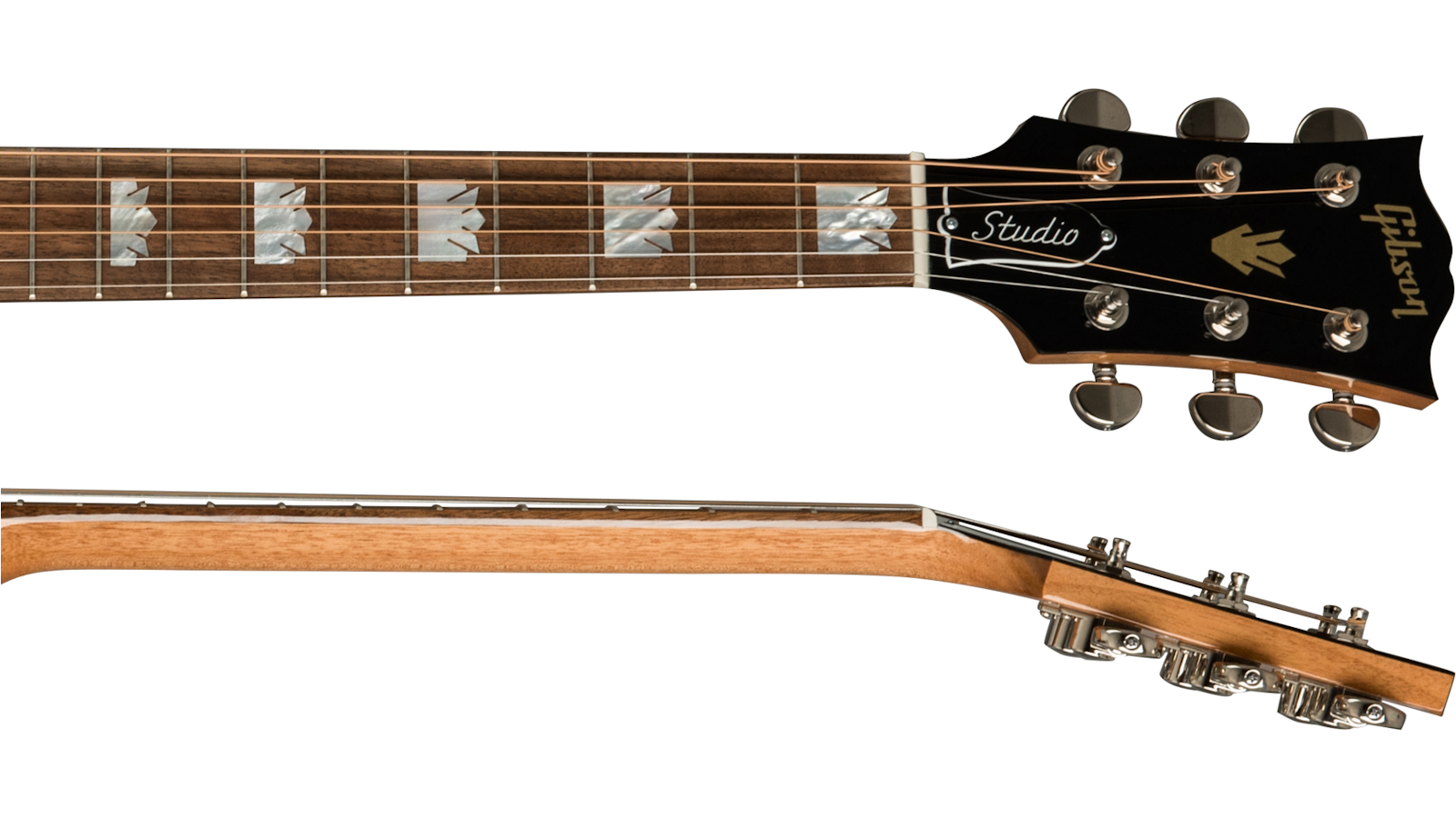 Gibson Sj-200 Studio Walnut Super Jumbo Epicea Noyer Noy - Antique Natural - Electro acoustic guitar - Variation 3