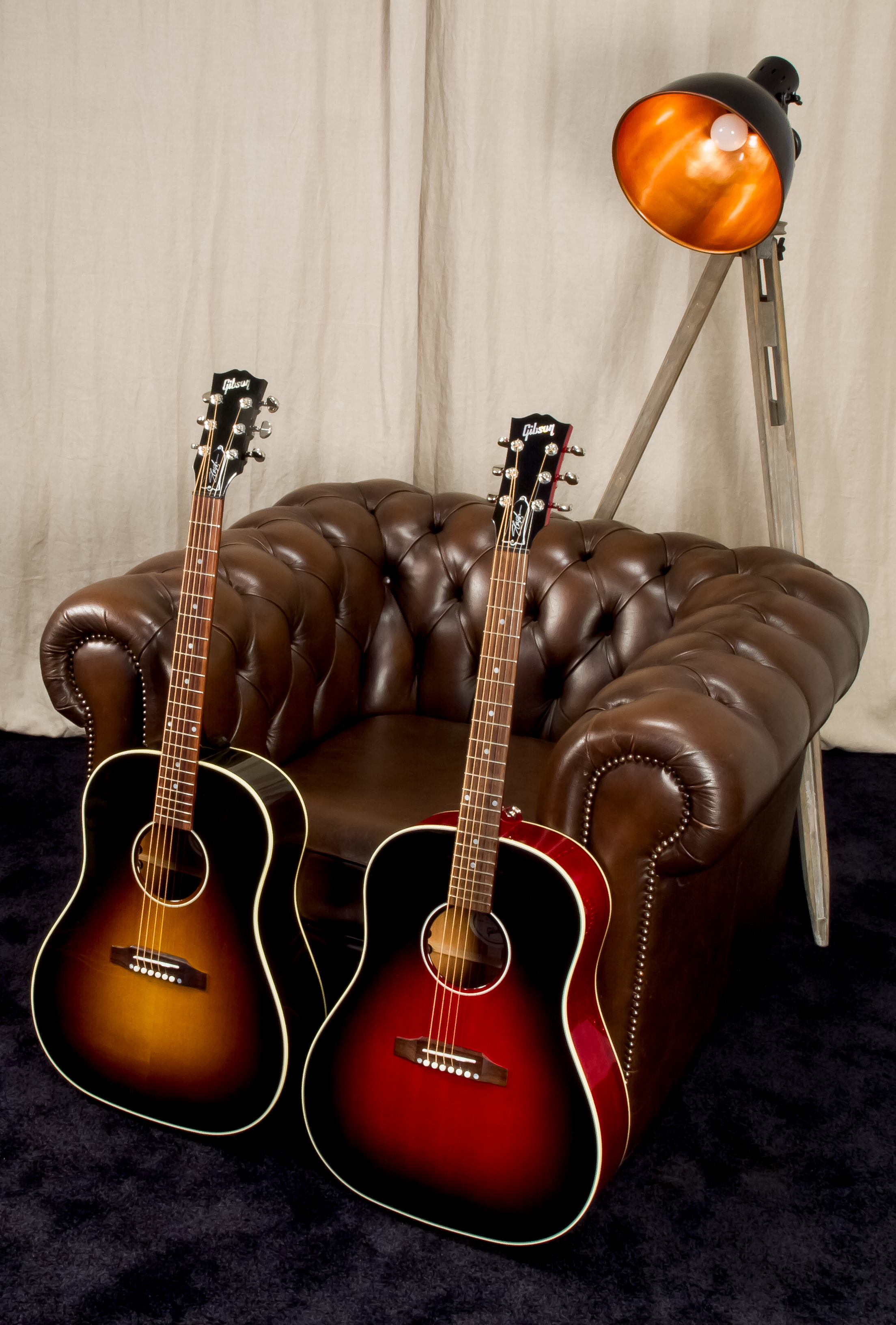Gibson Slash J-45 2020 Signature Epicea Acajou Rw - November Burst - Electro acoustic guitar - Variation 3