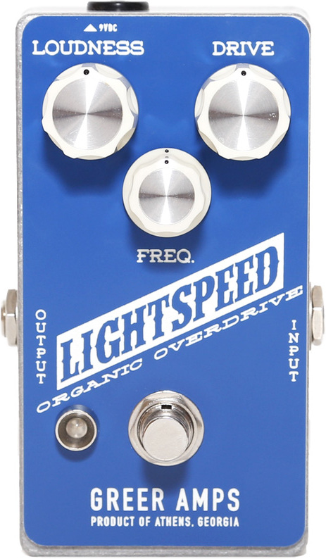 Greer Amps Lightspeed Organic Overdrive - Overdrive, distortion & fuzz effect pedal - Main picture