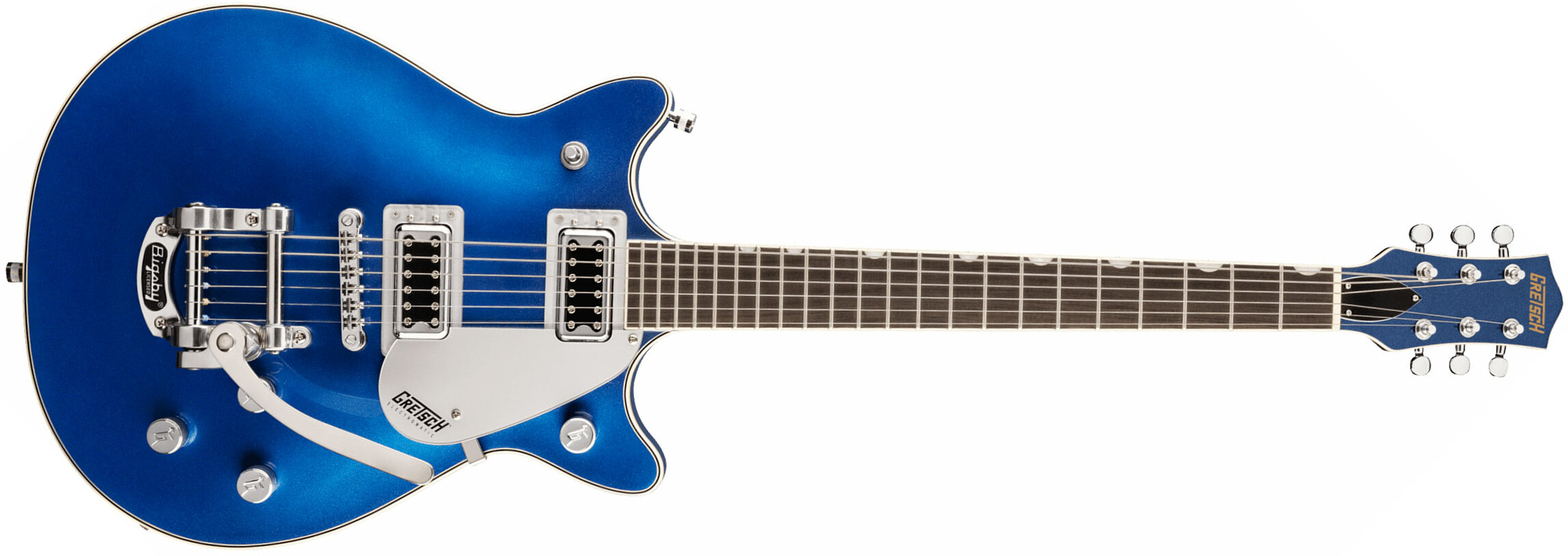 Gretsch G5232t Electromatic Double Jet Ft 2h Bigsby Lau - Fairlane Blue - Double cut electric guitar - Main picture