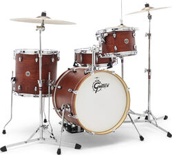 Jazz drum kit Gretsch J484SWG Catalina Club Jazz 18 - 4 shells - Satin walnut