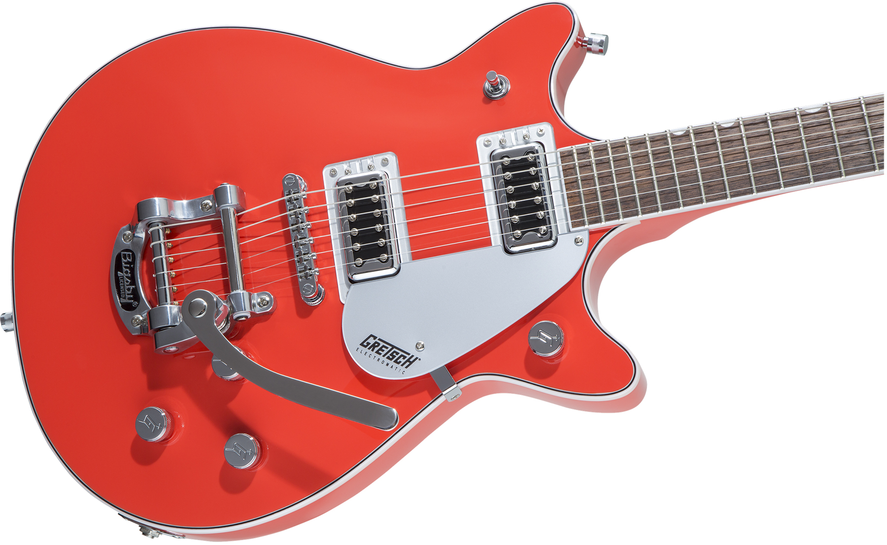 Gretsch G5232t Electromatic Double Jet Ft 2019 Hh Bigsby Lau - Tahiti Red - Double cut electric guitar - Variation 2