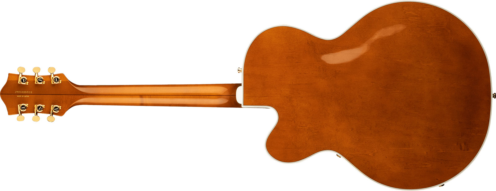 Gretsch G6120tg-ds Players Edition Nashville Pro Jap Bigsby Eb - Roundup Orange - Semi-hollow electric guitar - Variation 1